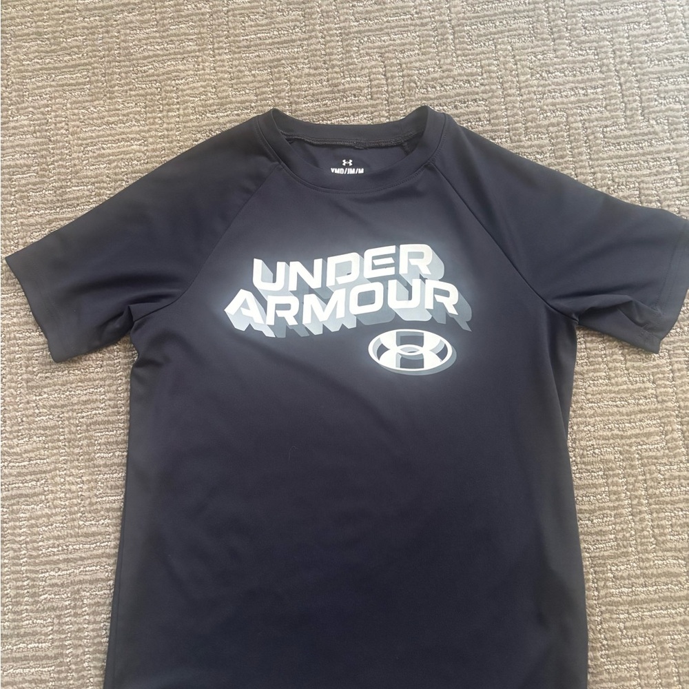 Under Armour Kids Black T-Shirt